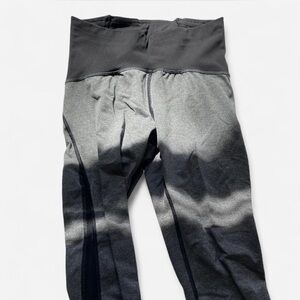 lululemon athletica Black and Gray Leggings